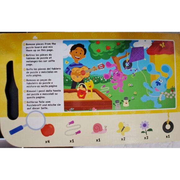 Melissa & Doug Blue's Clues & You! 2-15 Piece TakeAlong Magnetic Jigsaw Puzzles - Picture 6 of 10